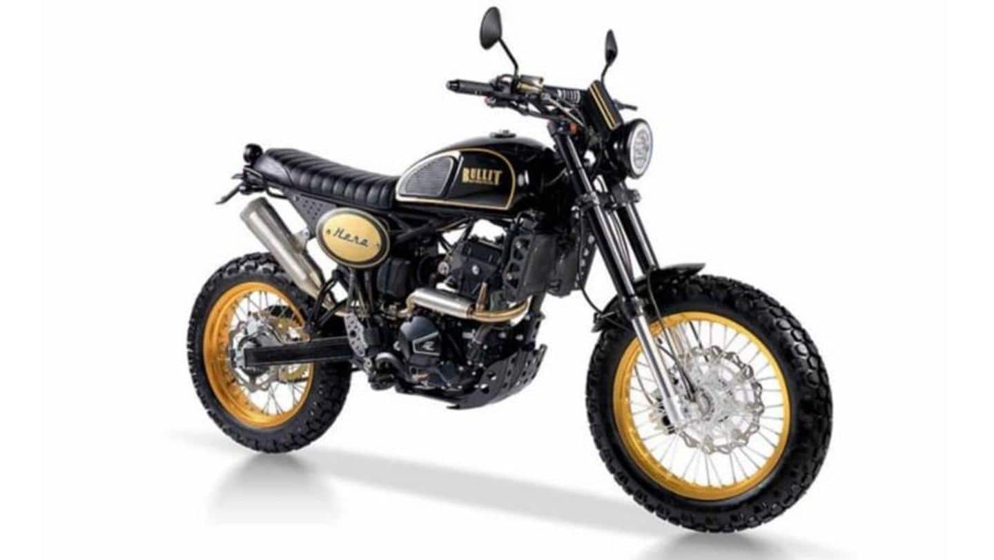 Bullit Hero 250, with a retro scrambler design, unveiled