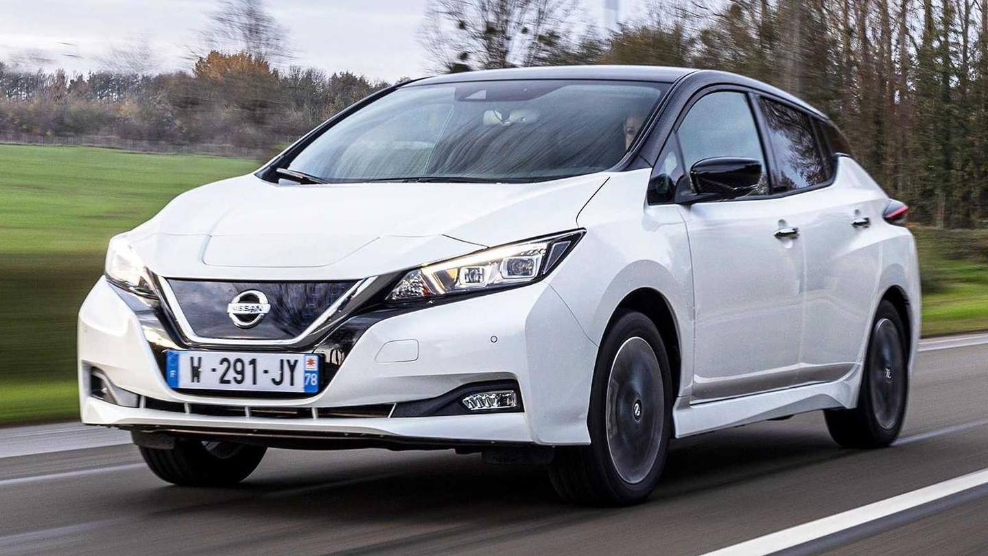 Nissan Leaf10, with cosmetic updates and new features, unveiled