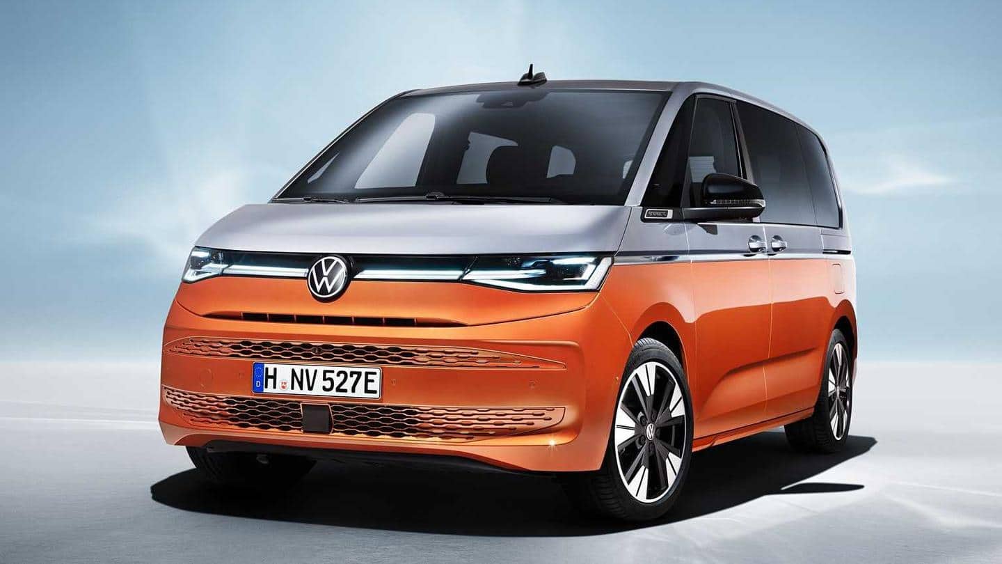 2022 Volkswagen Multivan T7, with a hybrid powertrain, unveiled