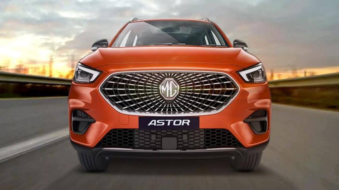 MG Astor SUV to be launched in India in October