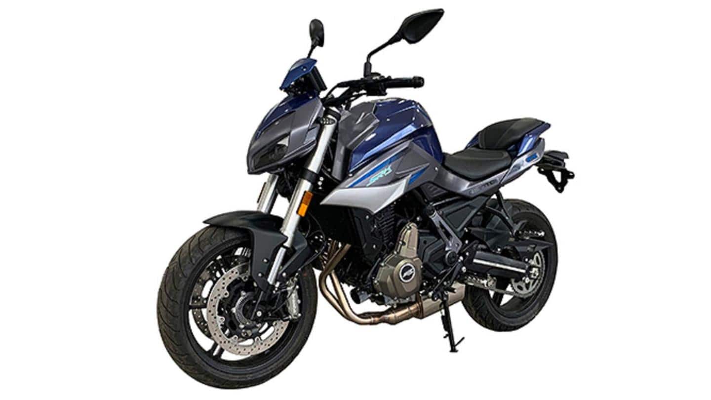 QJ SRK 700 bike's design revealed in leaked image