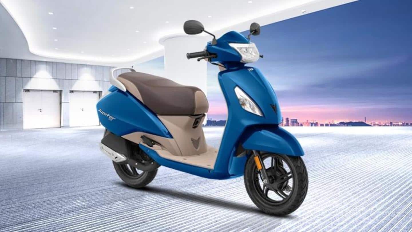 Prior to launch in India, TVS Jupiter 125 scooter teased