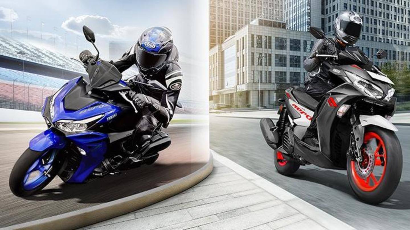 Yamaha Aerox 155 maxi-scooter becomes more expensive in India