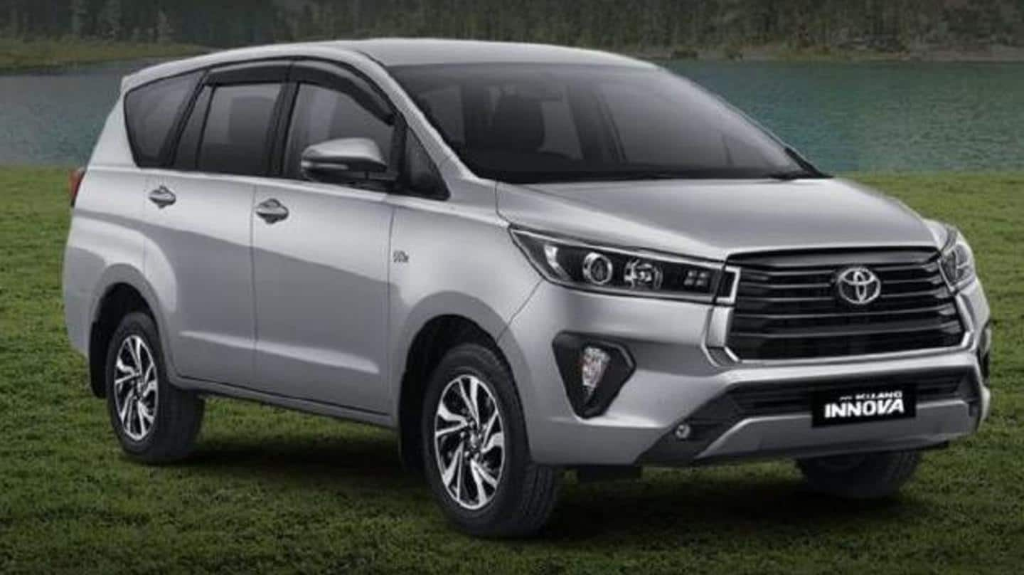 Toyota Innova Crysta (facelift) expected to be launched tomorrow