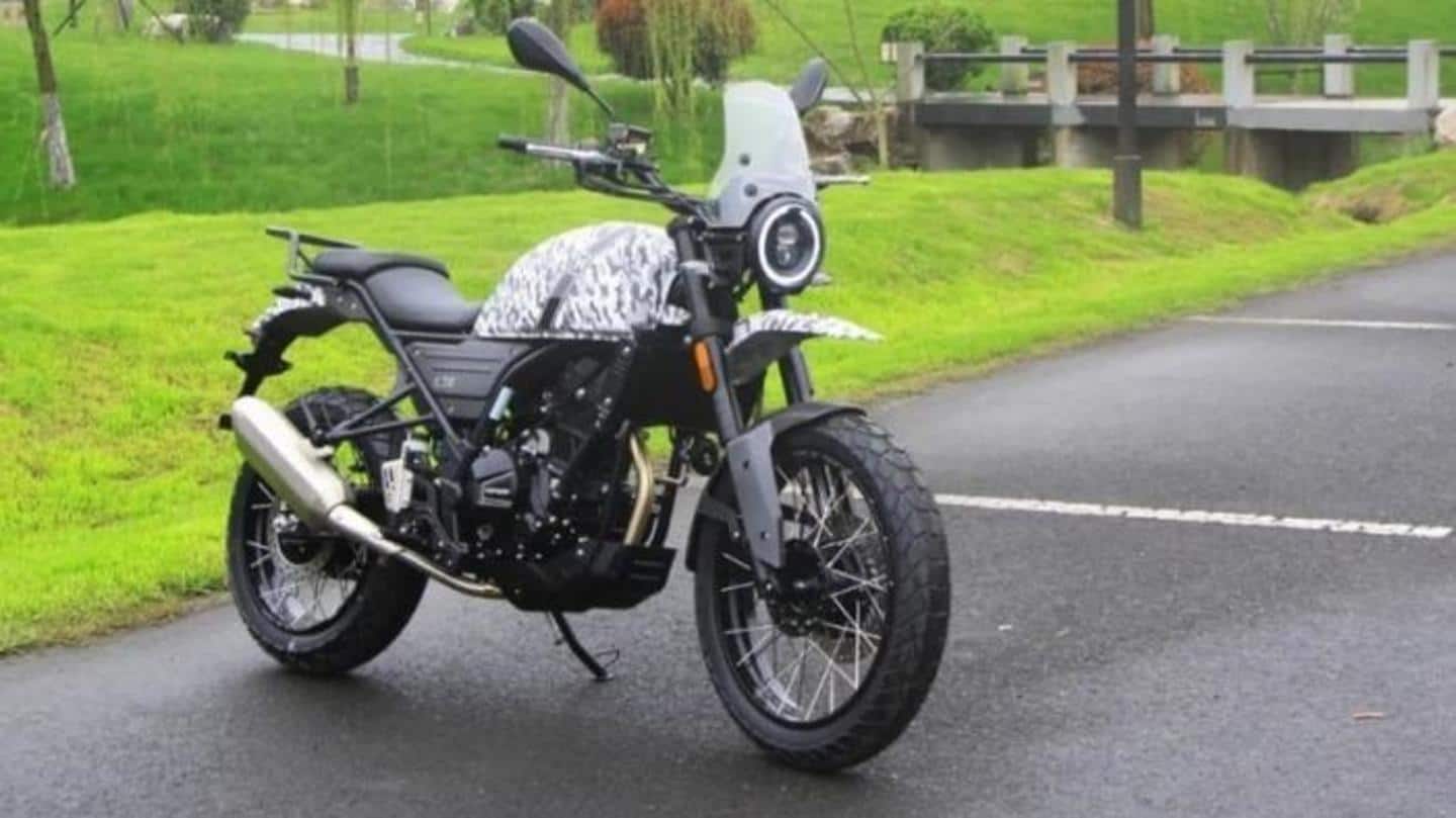 This Chinese bike looks like a Royal Enfield Himalayan copy