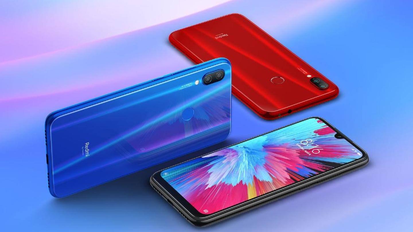 Redmi Note 7 getting Android 10-based MIUI update in India
