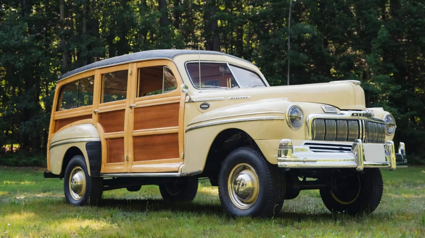 This V8 wagon from 1948 is now up for grabs