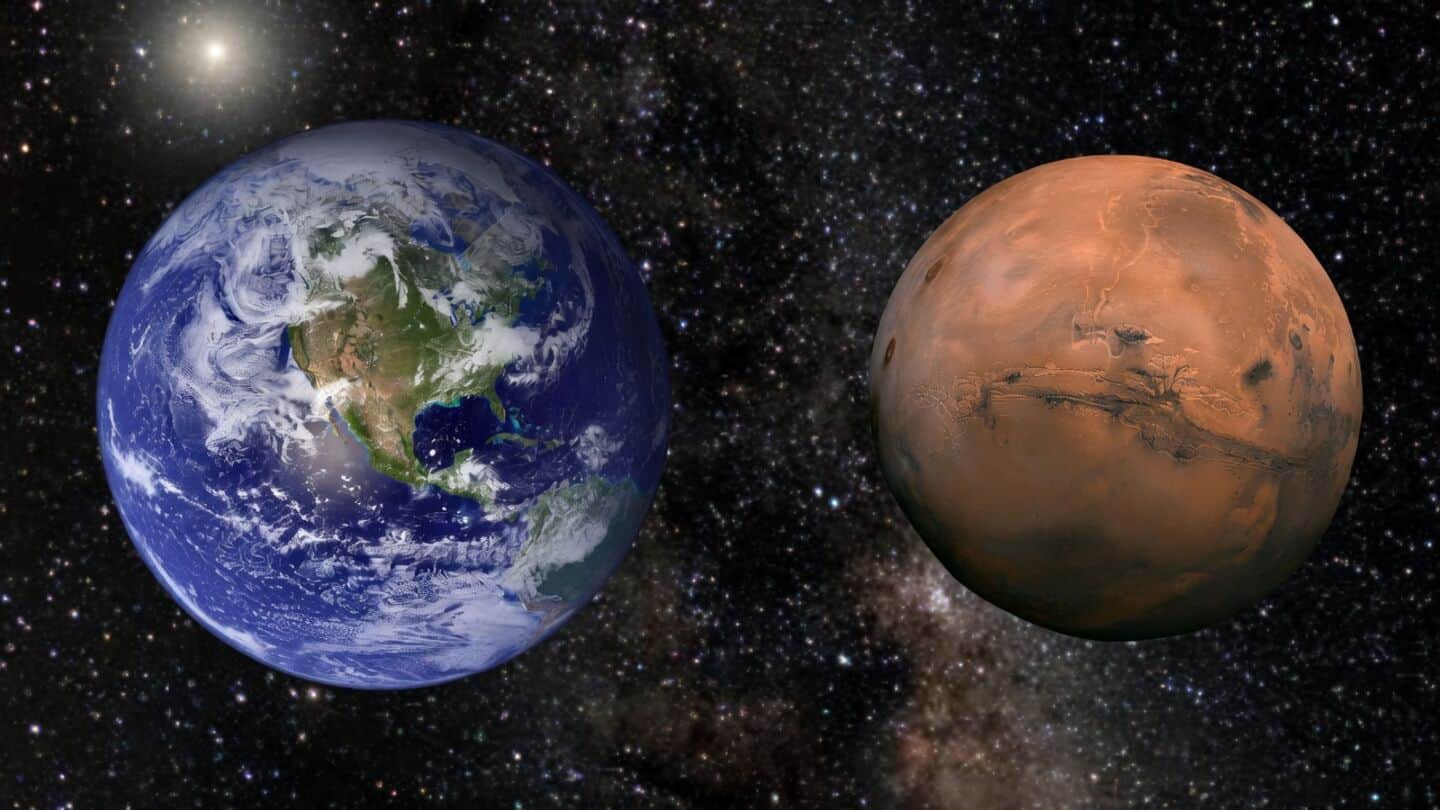Earth and Mars were created in different ways, says study