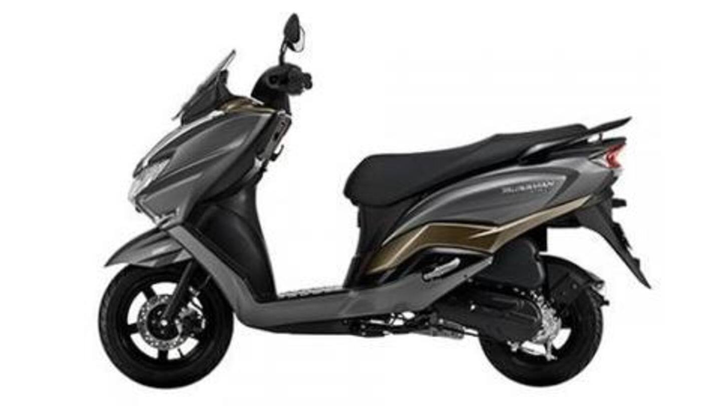 Suzuki Burgman Street: Price begins at Rs. 77,900 Suzuki Burgman Street: Price begins at Rs. 77,900