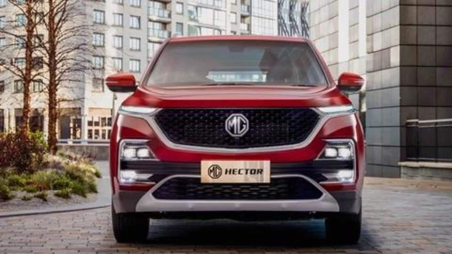 MG Hector (facelift) will support 'Hinglish' voice commands in India