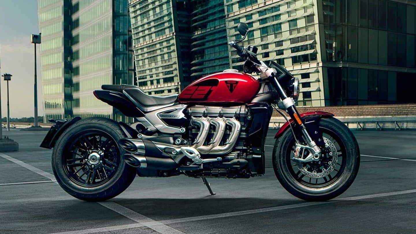 Best features of Triumph Rocket 3 R 221 Special Edition