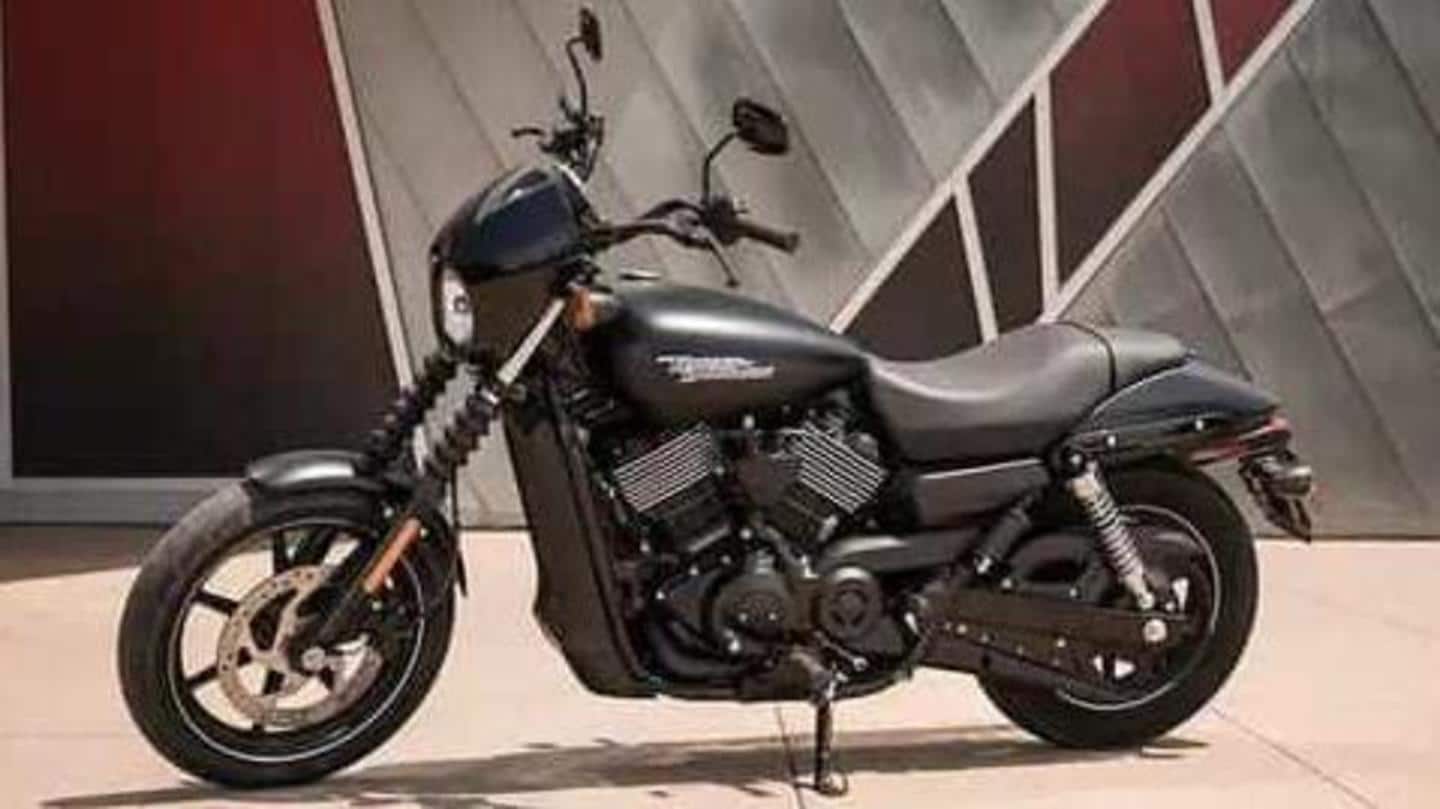 Harley-Davidson Street 750 motorcycle becomes cheaper in India