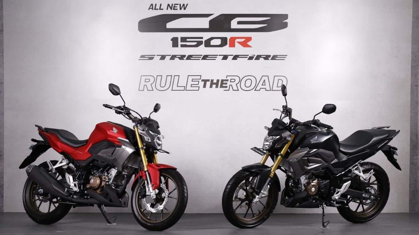 2021 Honda CB150R Streetfire bike launched in Indonesia