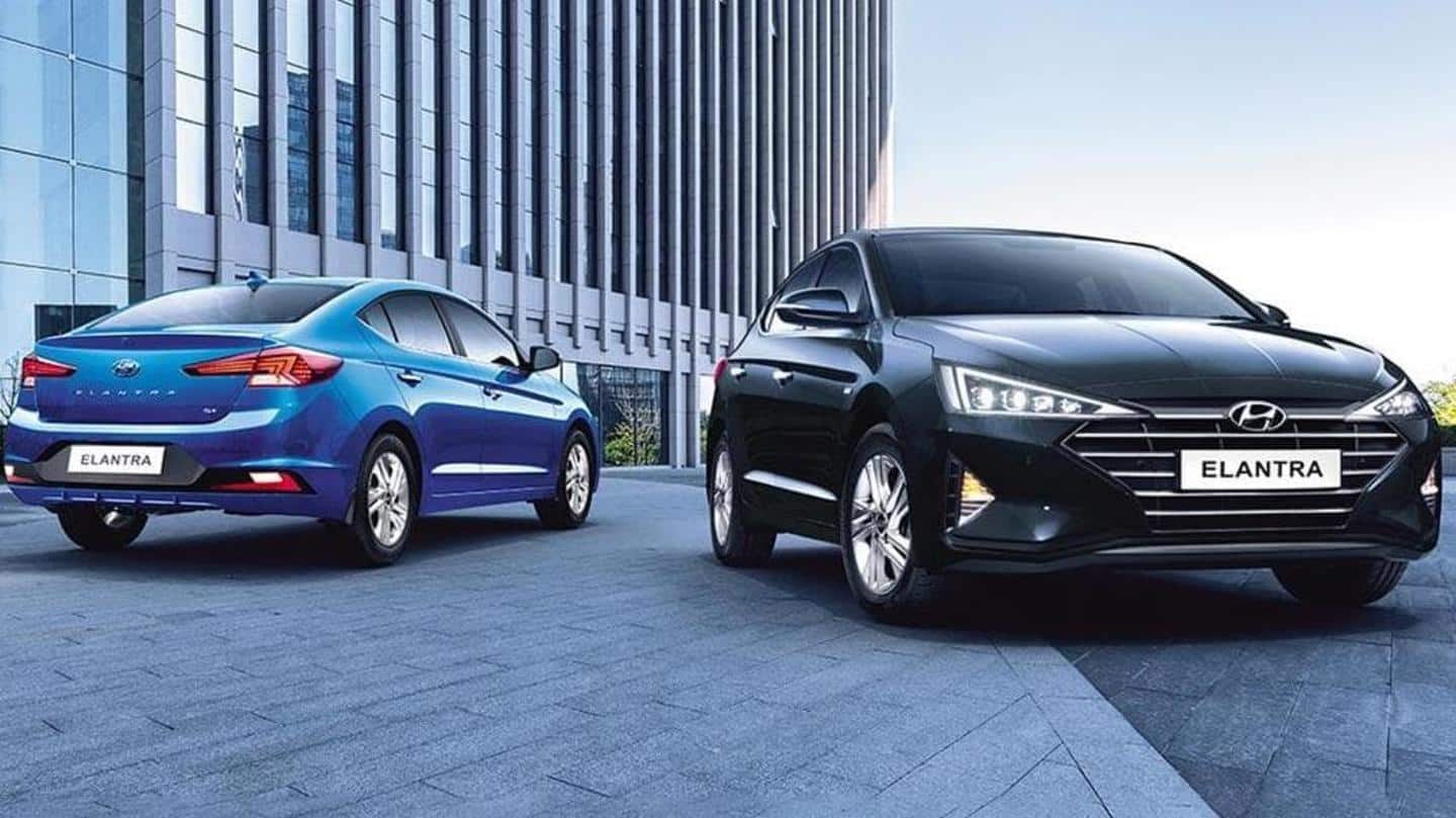 Hyundai ELANTRA sedan removed from Indian website; possibly discontinued