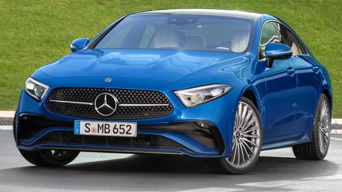 2022 Mercedes-Benz CLS, with new look and mild-hybrid powertrain, revealed