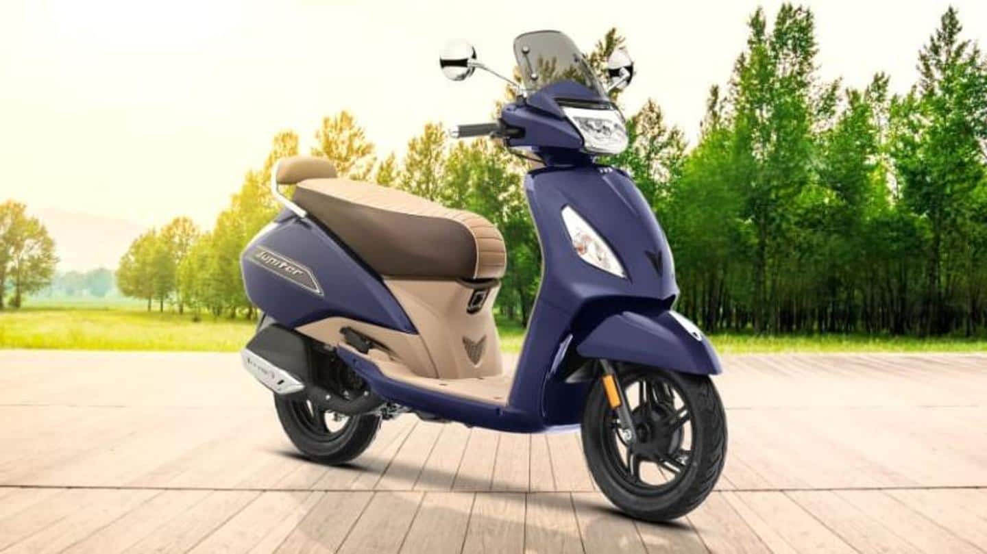 Offers on TVS Jupiter scooter to boost sales this Diwali