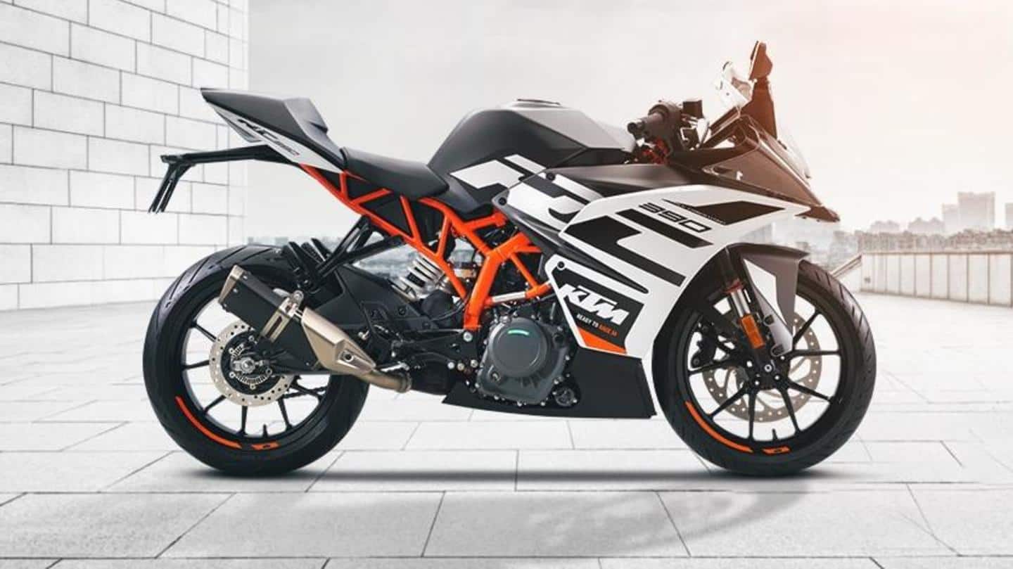New-generation KTM RC 390 motorbike previewed in spy images