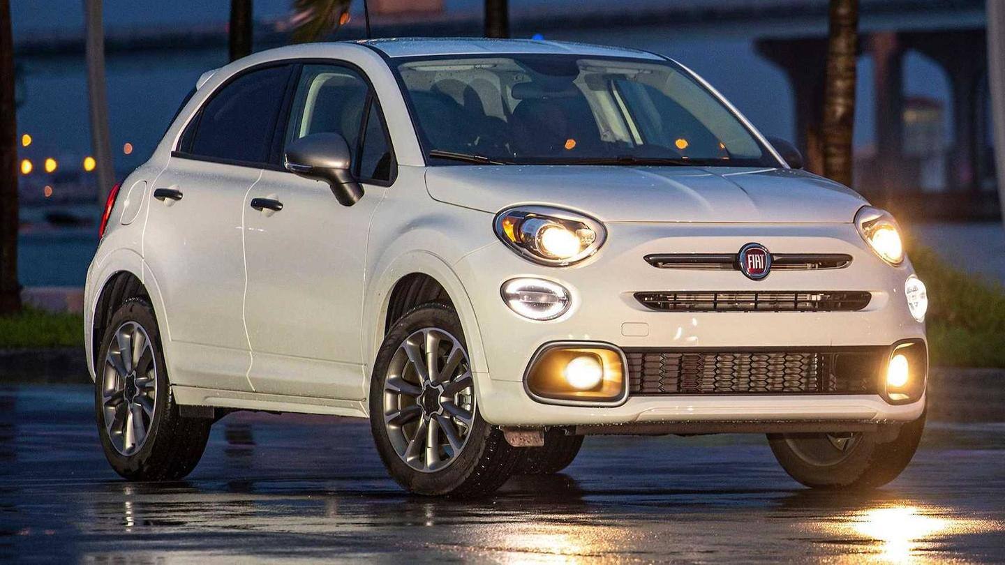 2022 Fiat 500X, revealed in the US, in four trims