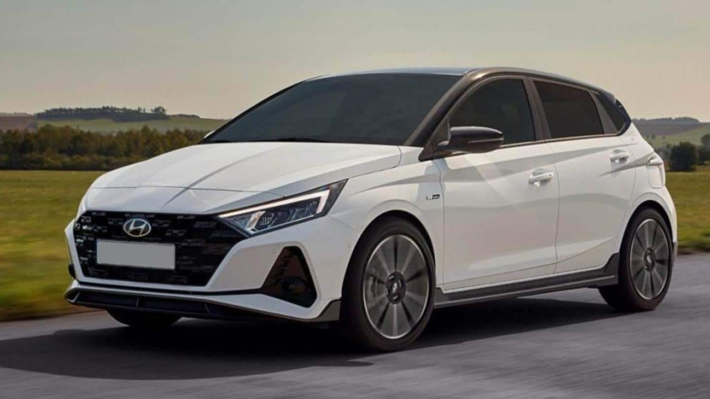 Variant details of the Hyundai i20 N Line hatchback leaked