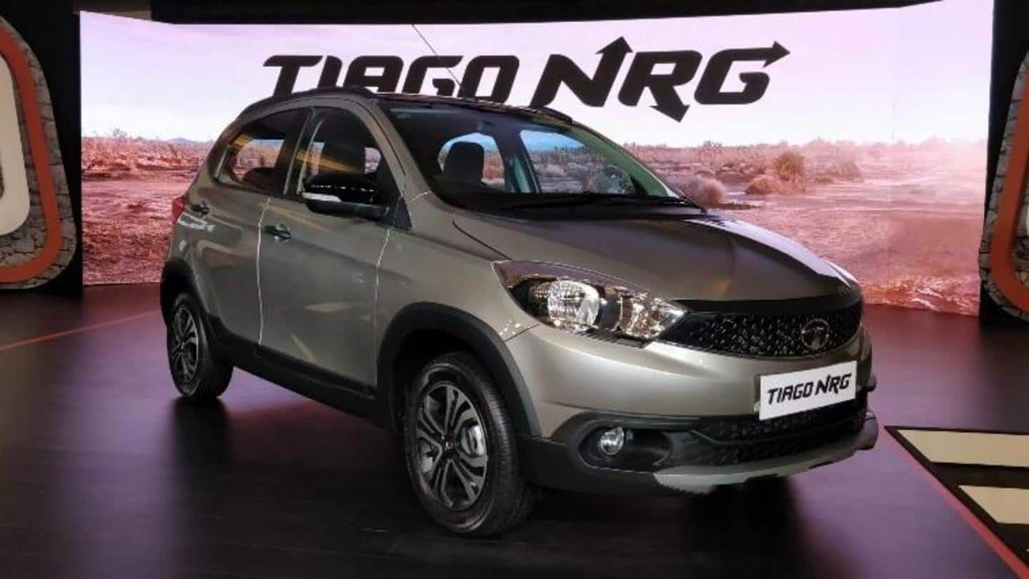 Tata Motors teases its Tiago NRG (facelift) hatchback in India