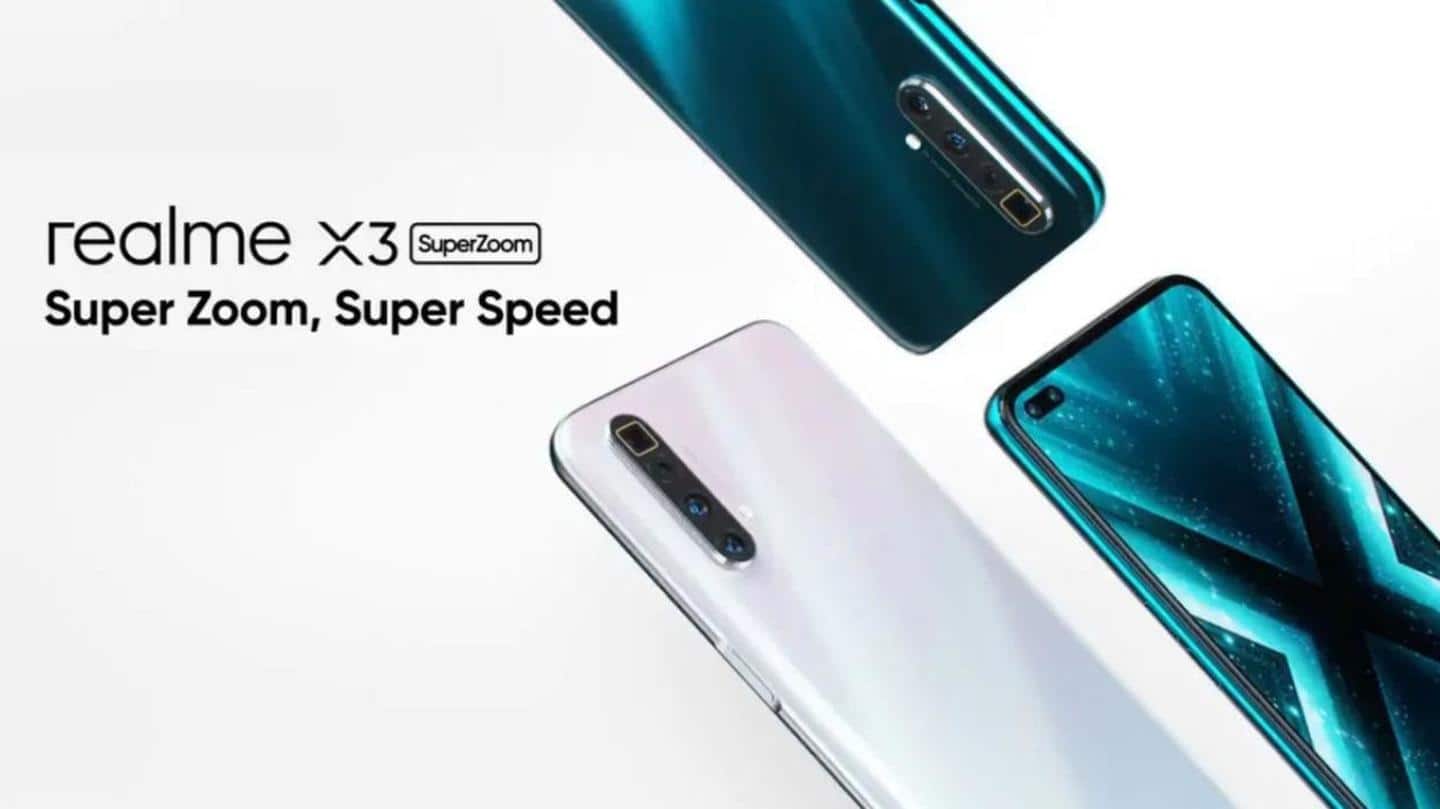 Realme X3 SuperZoom update fixes phone lag, brings Realme PaySa