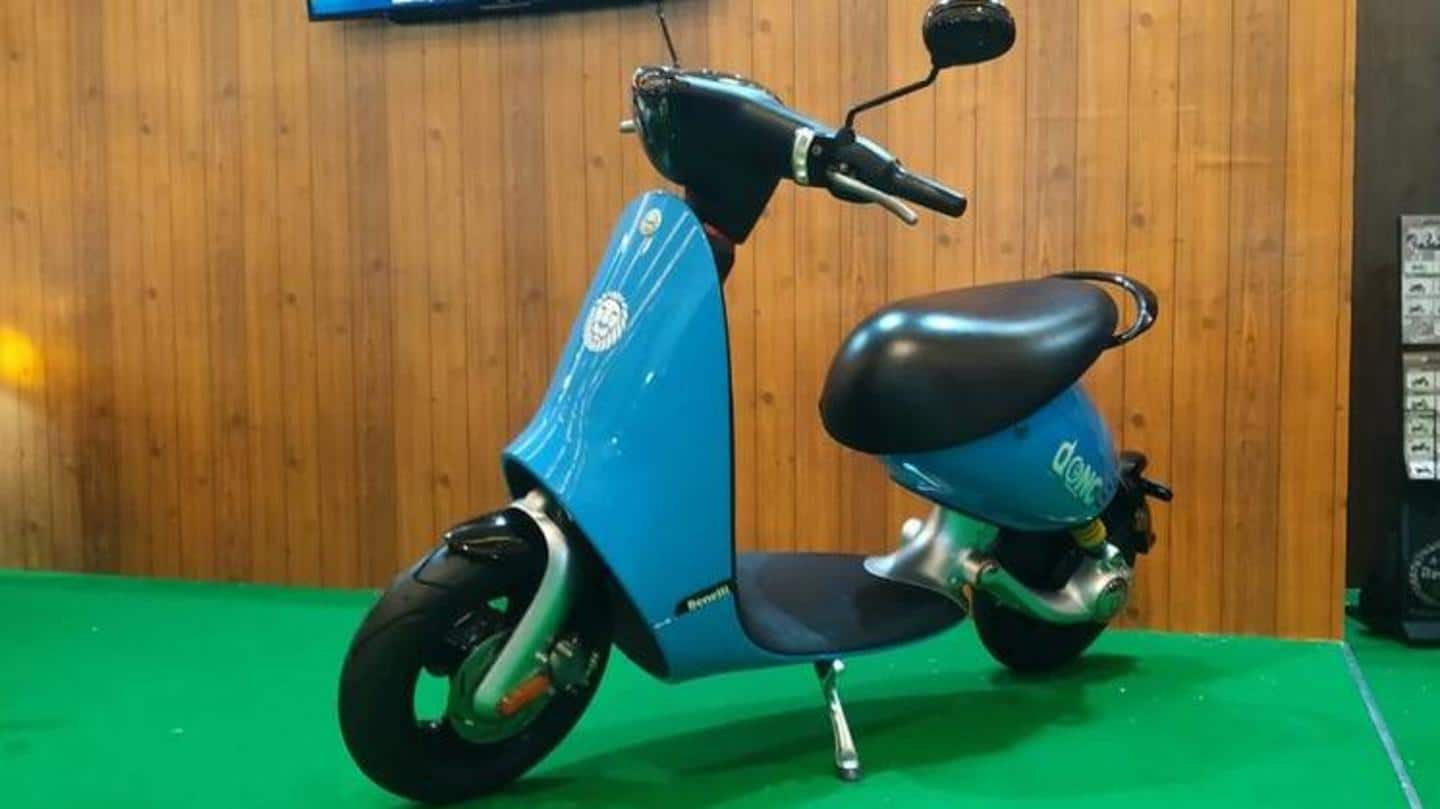 Benelli Dong electric scooter, with unique styling, launched in Indonesia