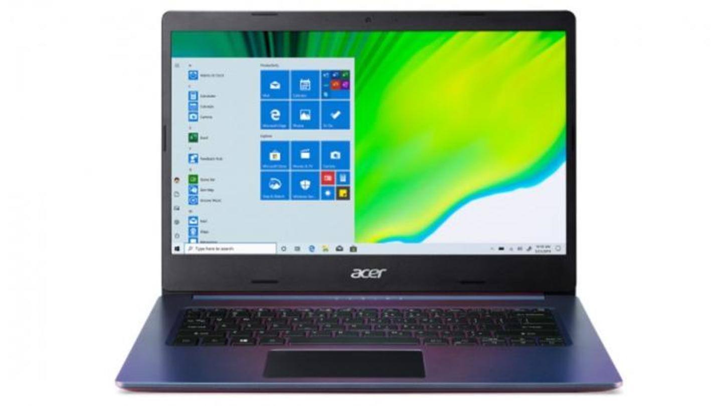 Connectivity options on the Acer Aspire 5 Magic Purple edition Connectivity options on the Acer Aspire 5 Magic Purple edition