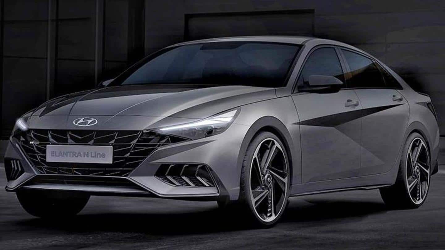 This is how 2021 Elantra N Line will look like