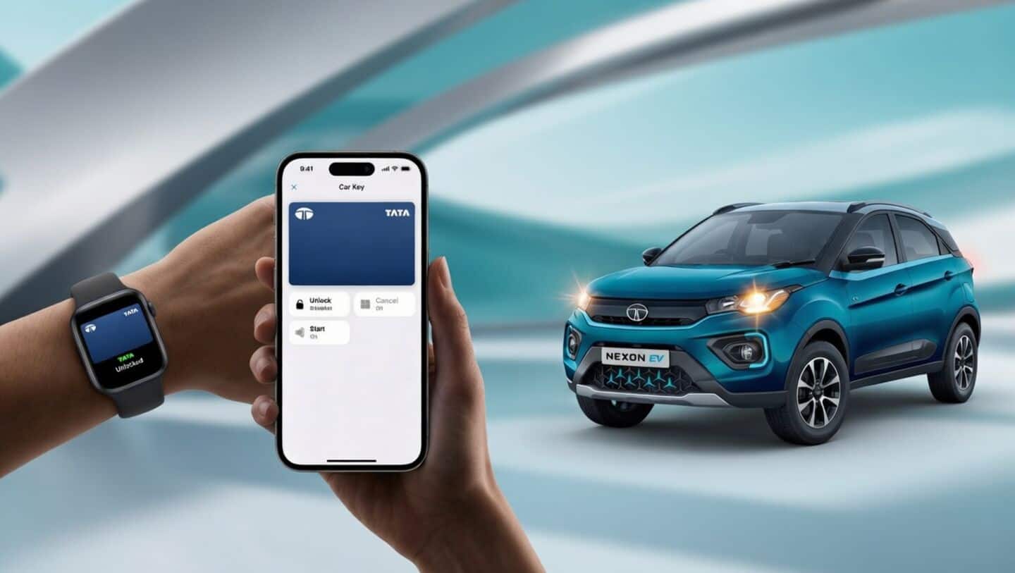 You can soon unlock your Tata EV using an iPhone