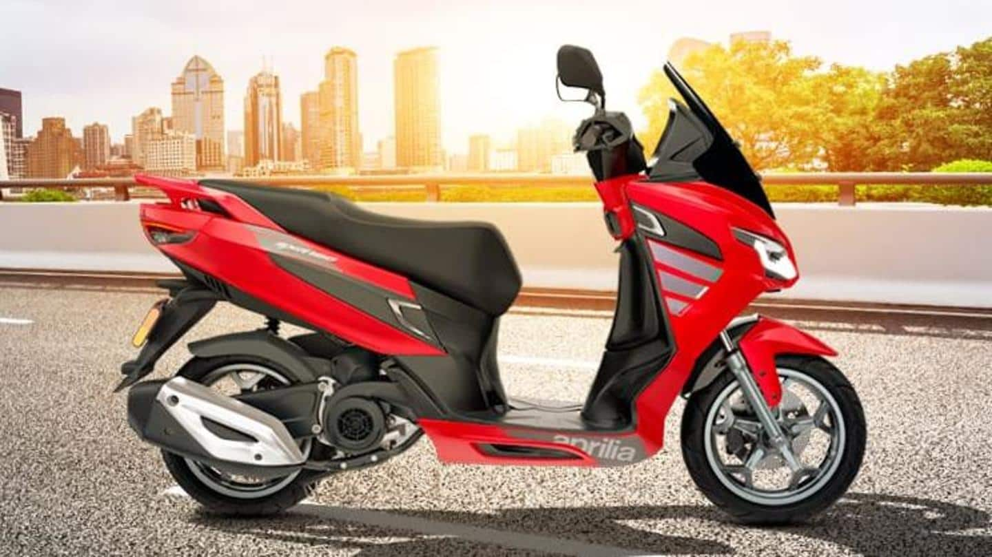 Deliveries of Aprilia SXR 160 maxi-style scooter begin in India