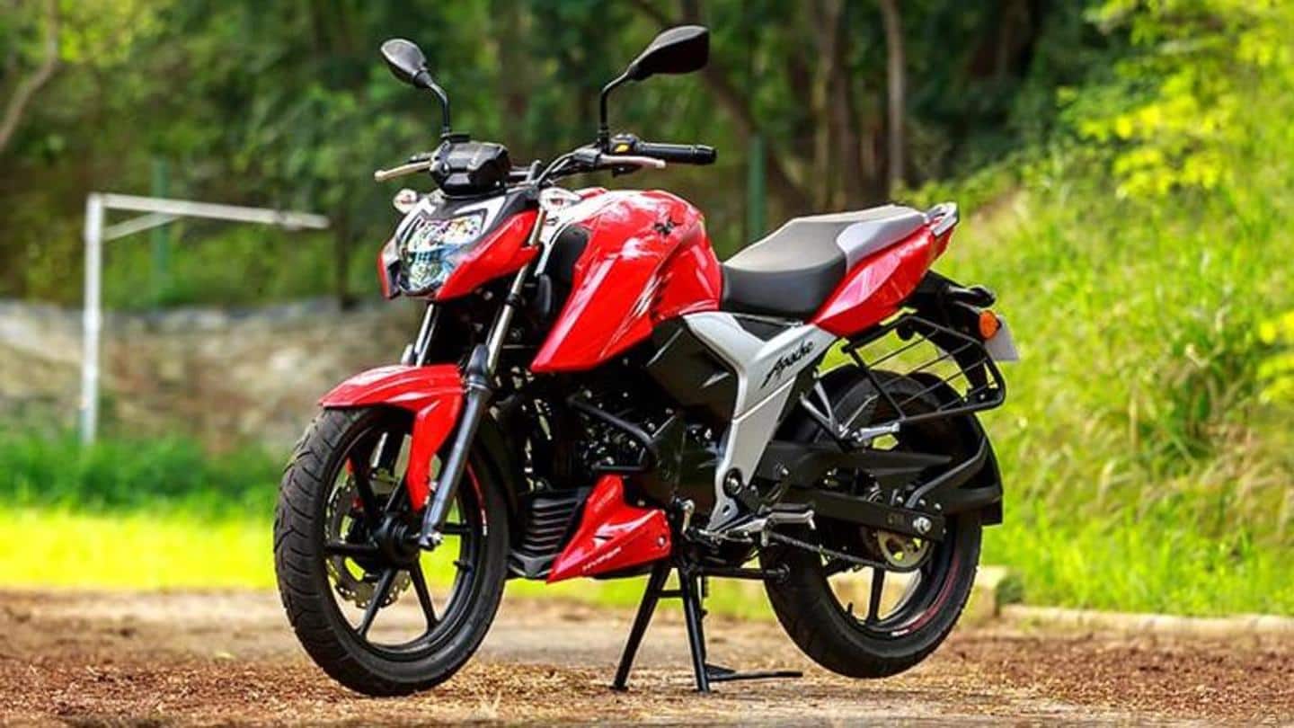 BS6-compliant TVS Apache RTR 160 4V becomes costlier in India