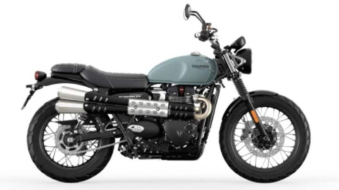 2021 Triumph Street Scrambler, with a Euro 5-compliant engine, revealed