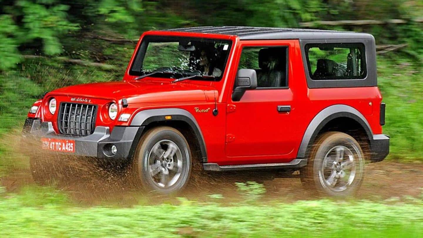 Mahindra Thar SUV's convertible hard-top variant spied testing: Details here