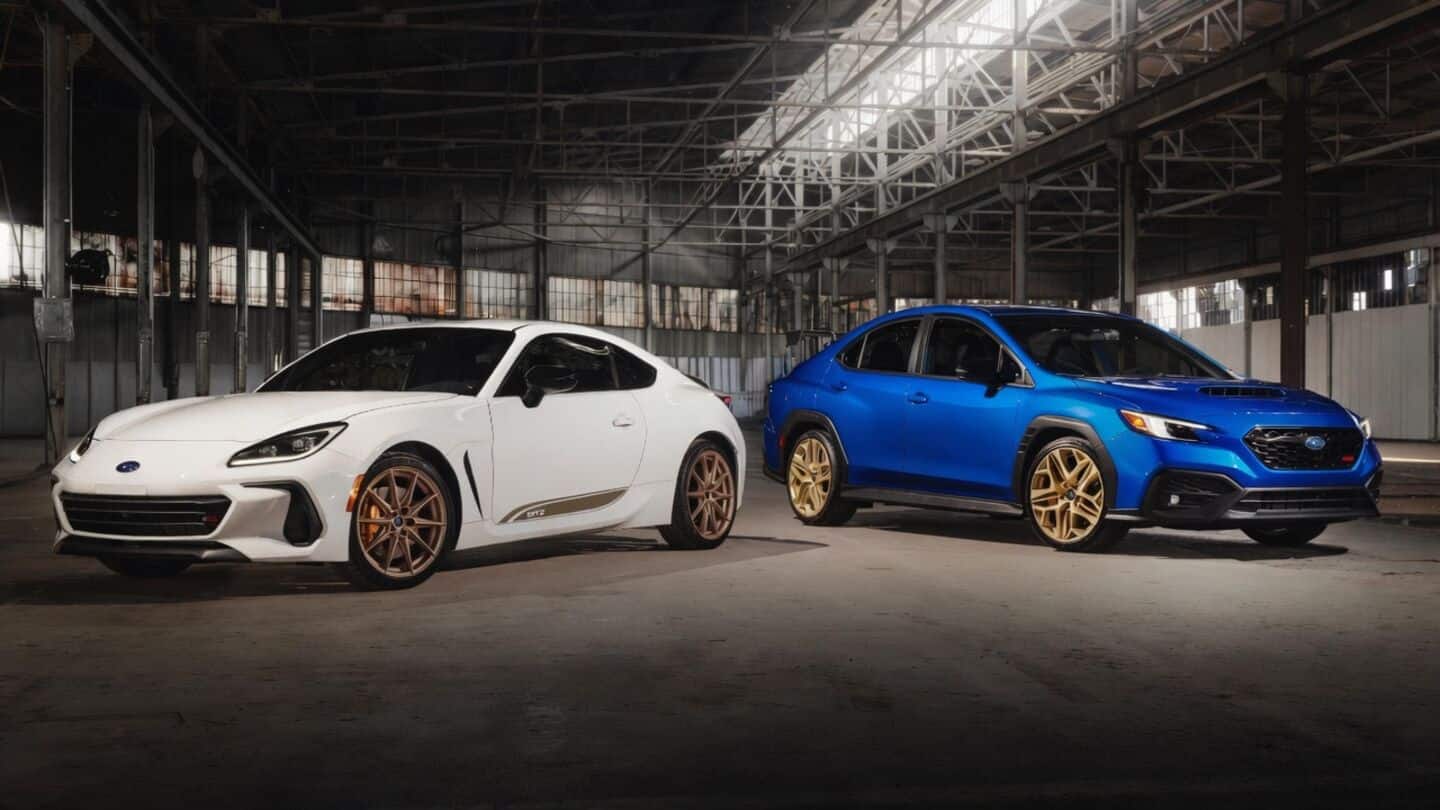 Subaru's new limited-run WRX and BRZ are manual only