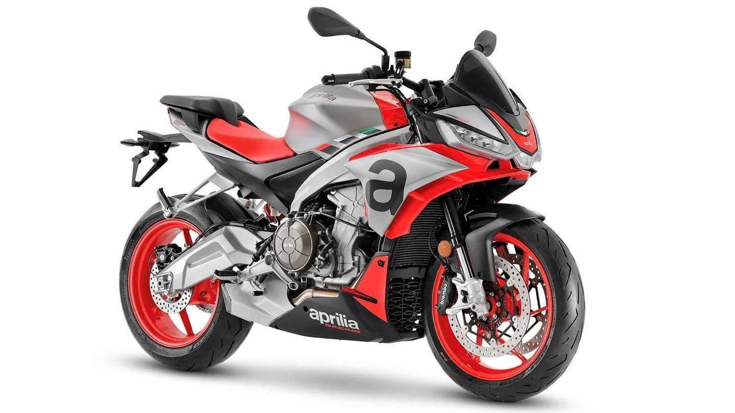 Aprilia Tuono 660, with a 659cc parallel-twin engine, unveiled