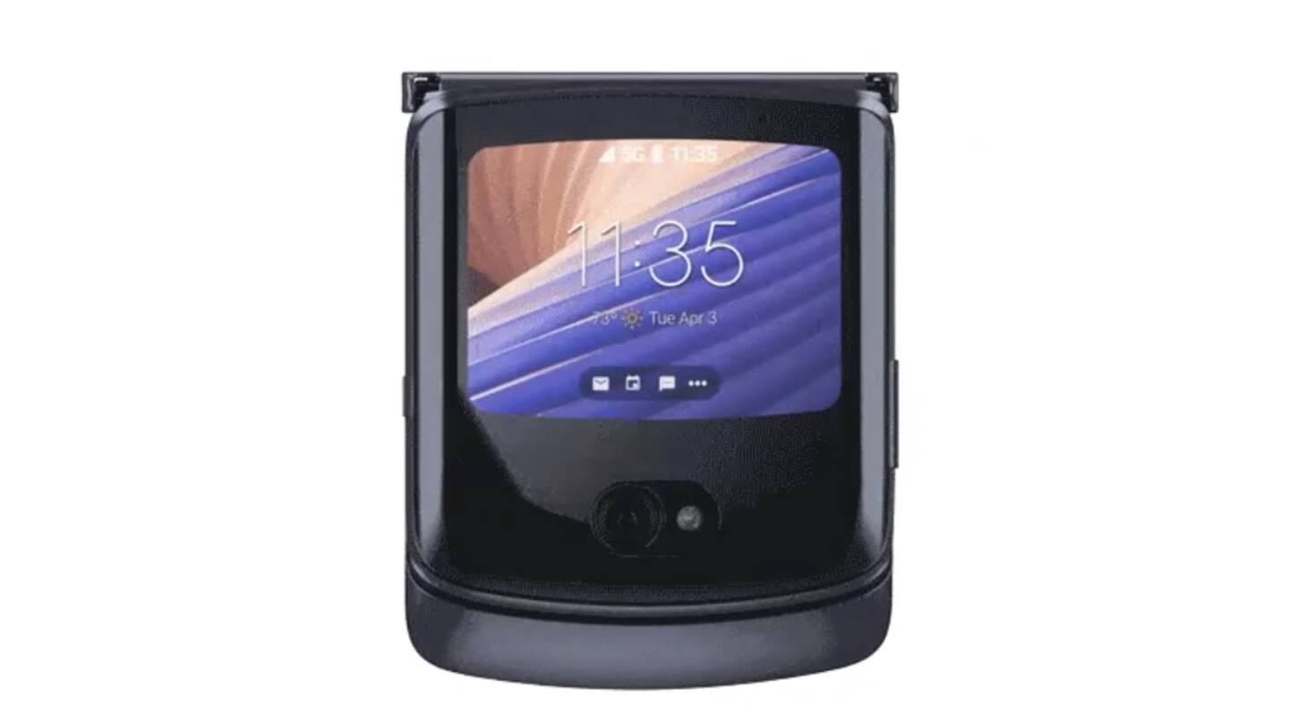 Motorola's upcoming RAZR 5G smartphone revealed in leaked images