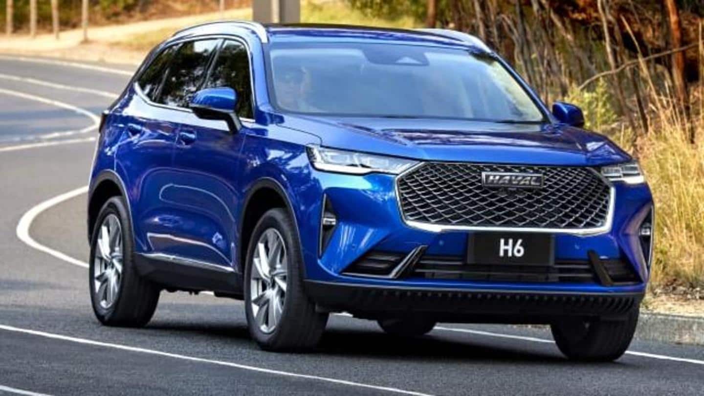 2021 Haval H6 with two engine choices makes global debut