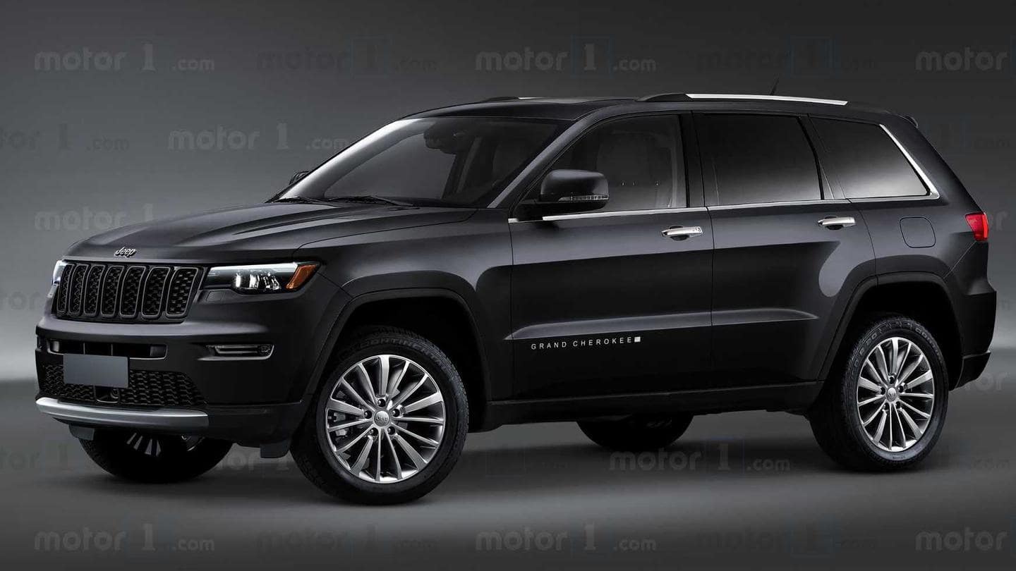 Three-row Jeep Grand Cherokee found testing, key design details revealed