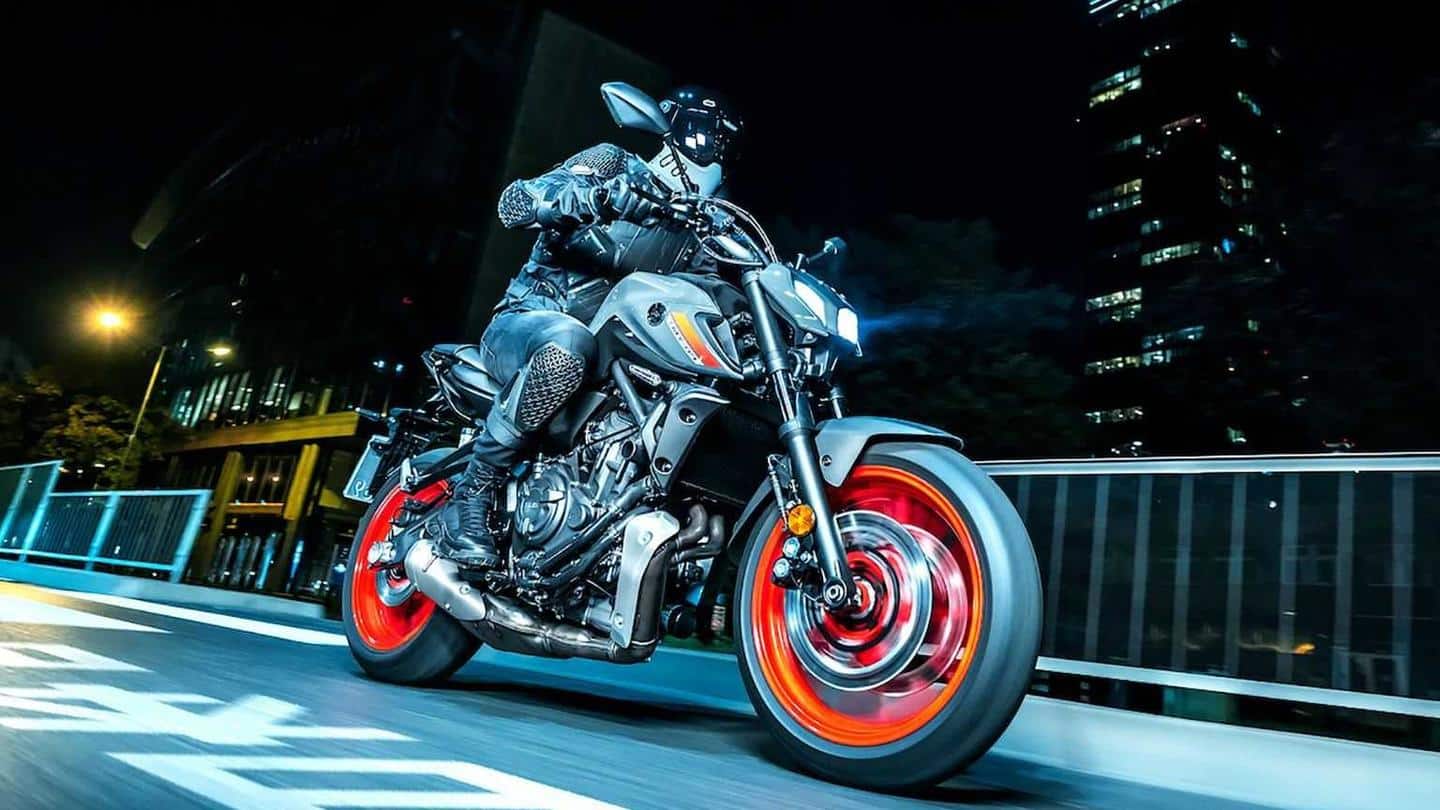 2021 Yamaha MT-07 motorbike with cosmetic and mechanical updates unveiled