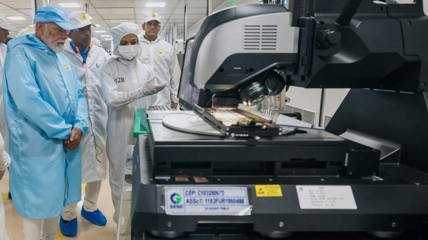 Modi inaugurates CG Semi's semiconductor manufacturing plant in Gujarat