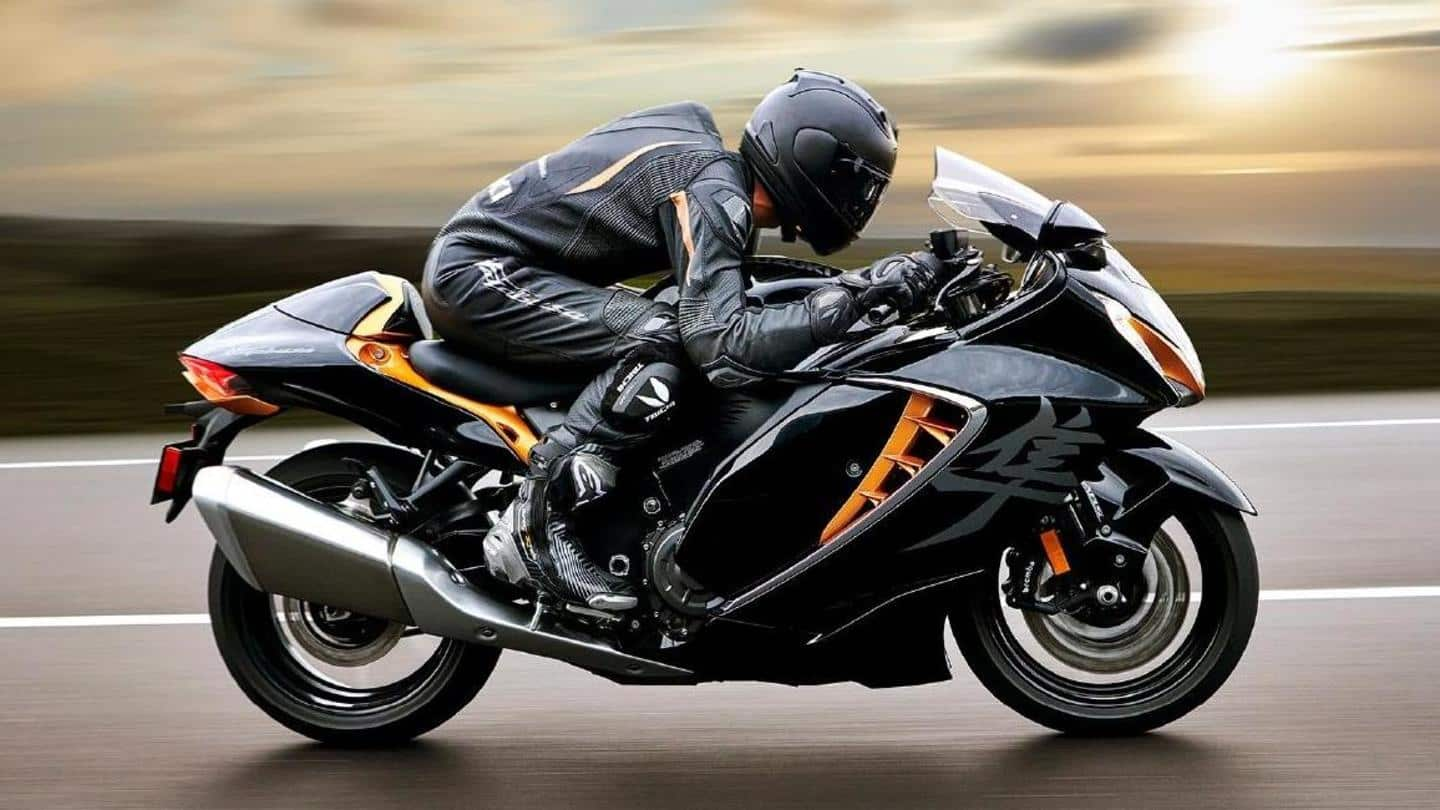 2021 Suzuki Hayabusa reaches dealerships in India; deliveries underway