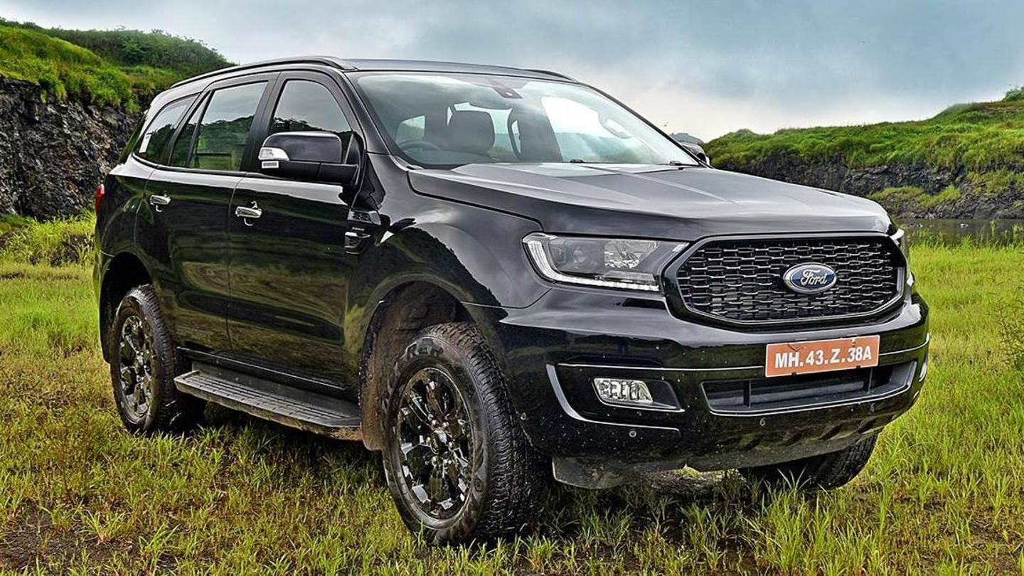 Ford Endeavour Sport launched in India at Rs. 35 lakh