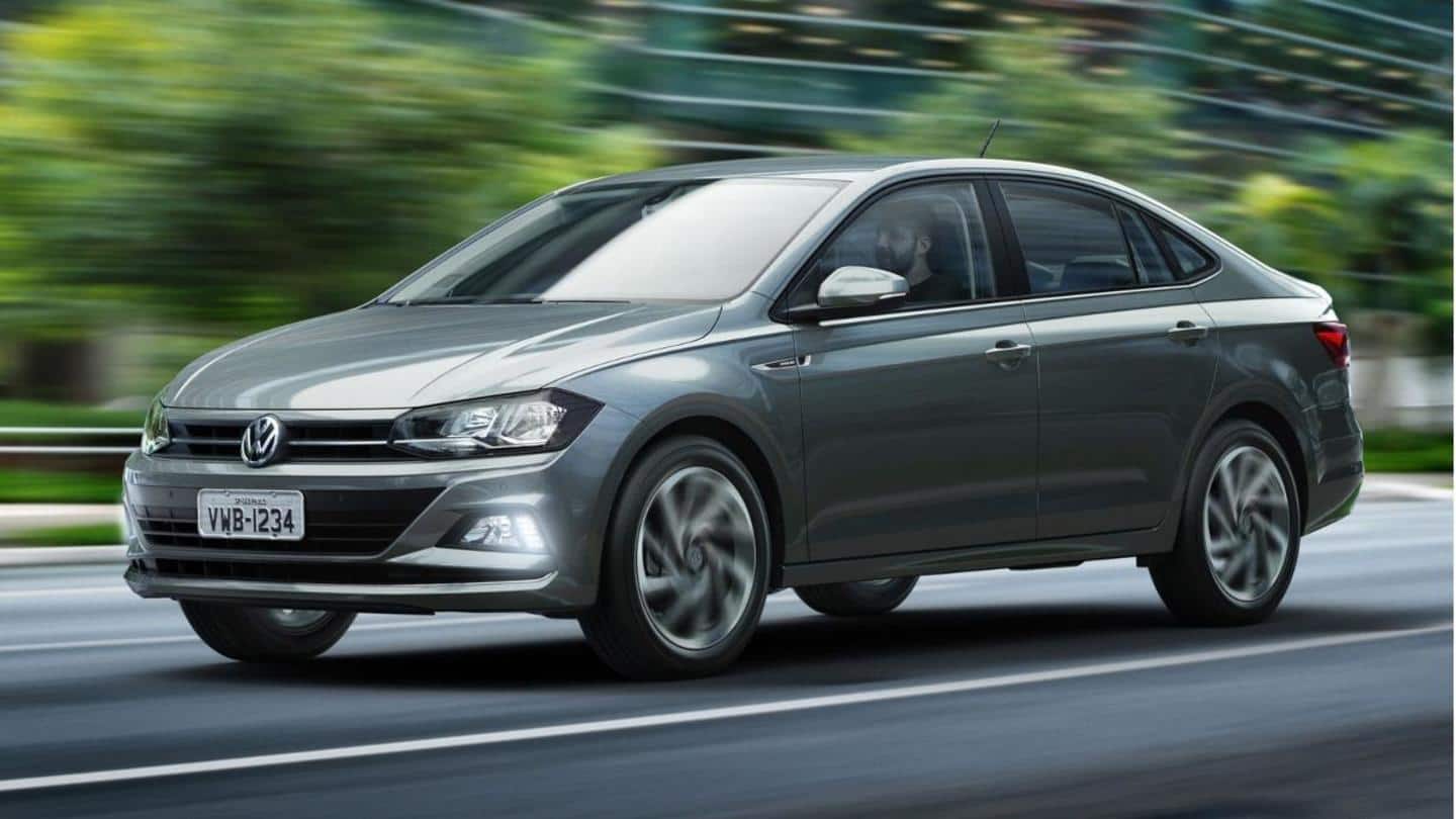 Volkswagen Virtus teased ahead of India debut next month
