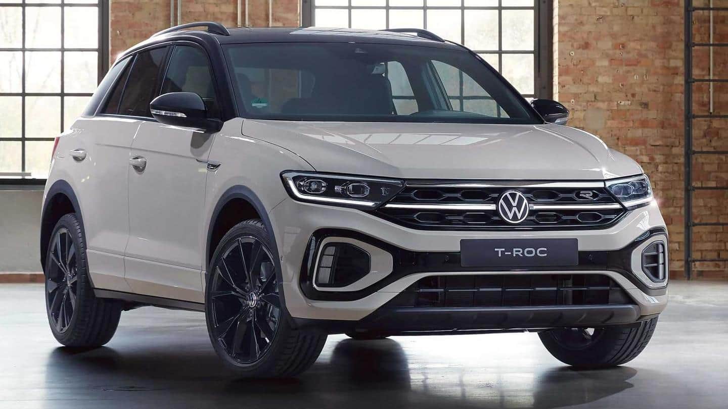 Volkswagen T-Roc (facelift), with new design and features, revealed