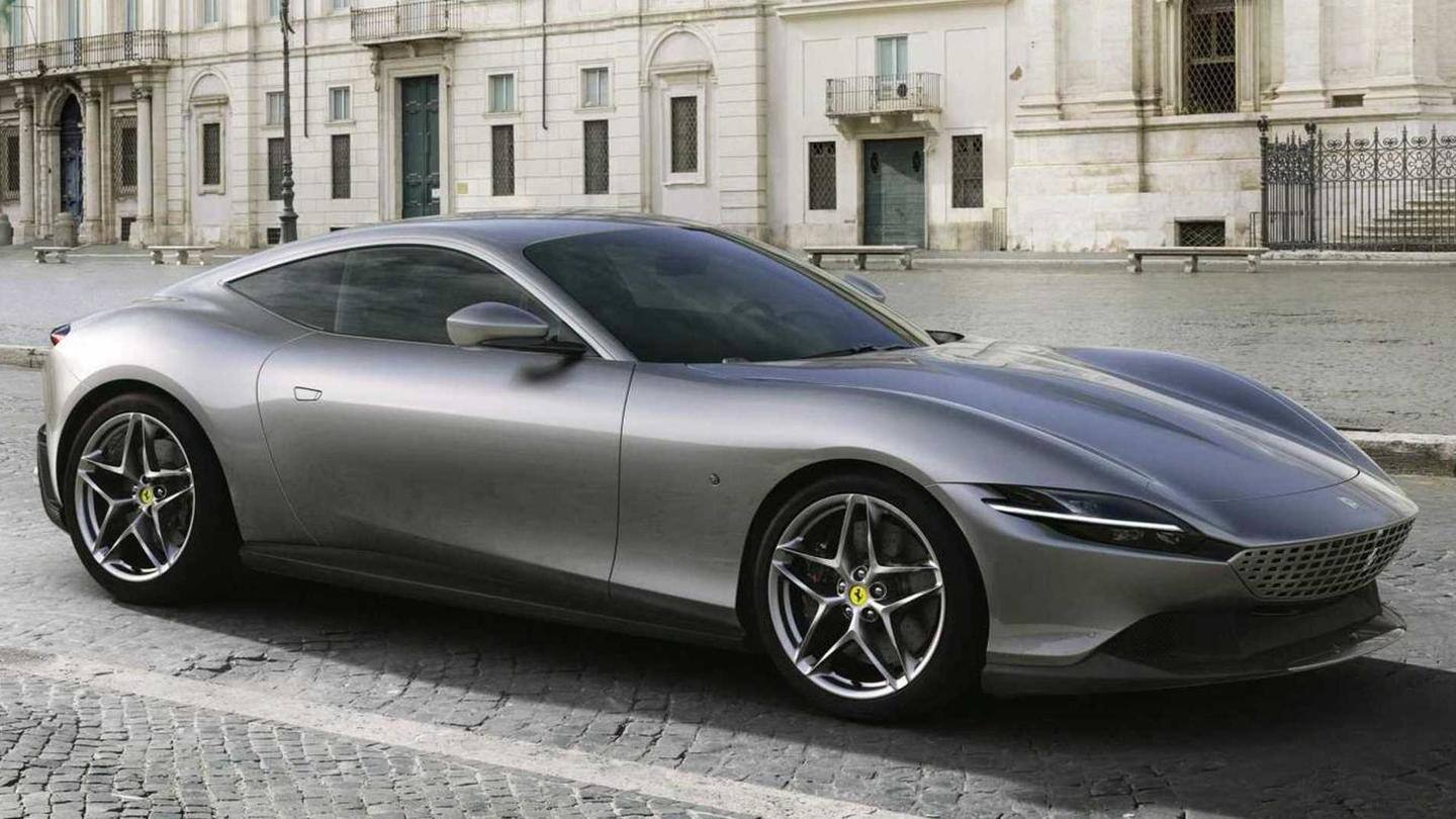 Ahead of launch, Ferrari Roma makes way to India