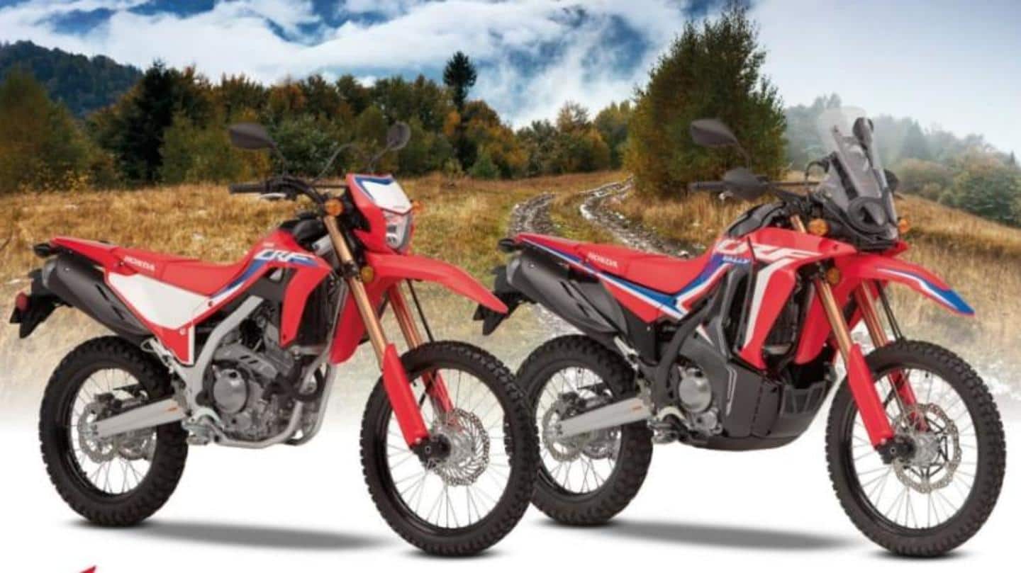 Honda unveils Euro 5-compliant CRF300L and CRF300 Rally motorbikes