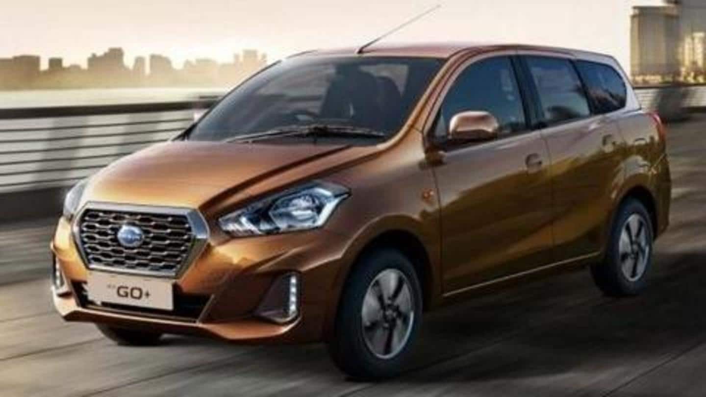Datsun GO+: Costs upwards of Rs. 4.19 lakh Datsun GO+: Costs upwards of Rs. 4.19 lakh