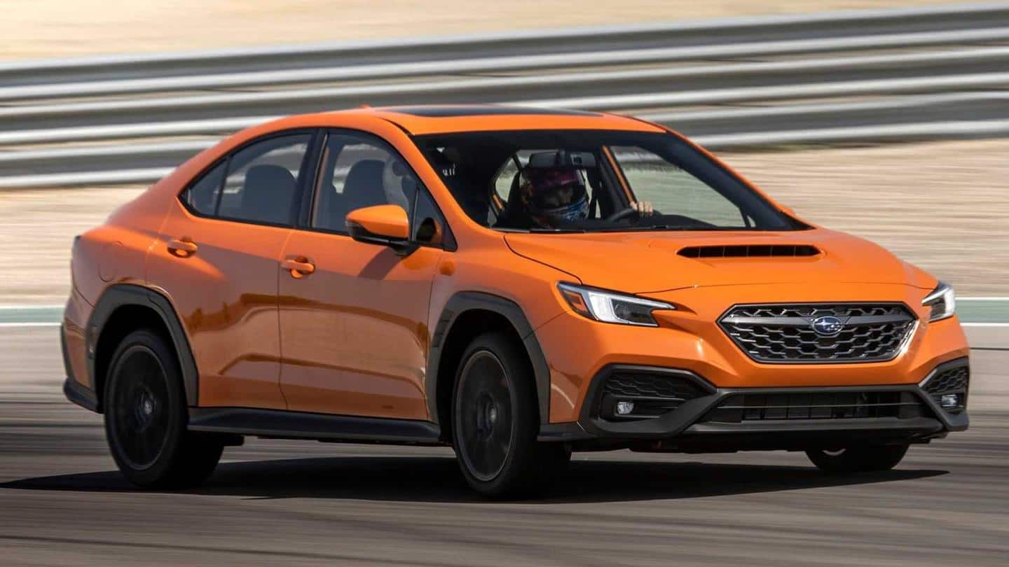 2022 Subaru WRX, with refreshed design and updated engine, unveiled