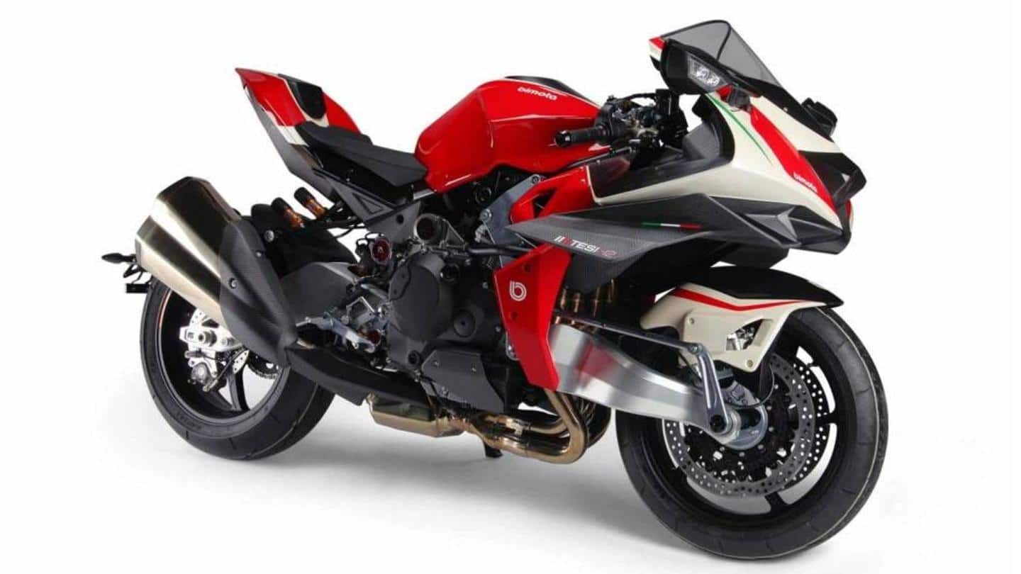 Ahead of launch, specifications of Bimota Tesi H2 superbike revealed