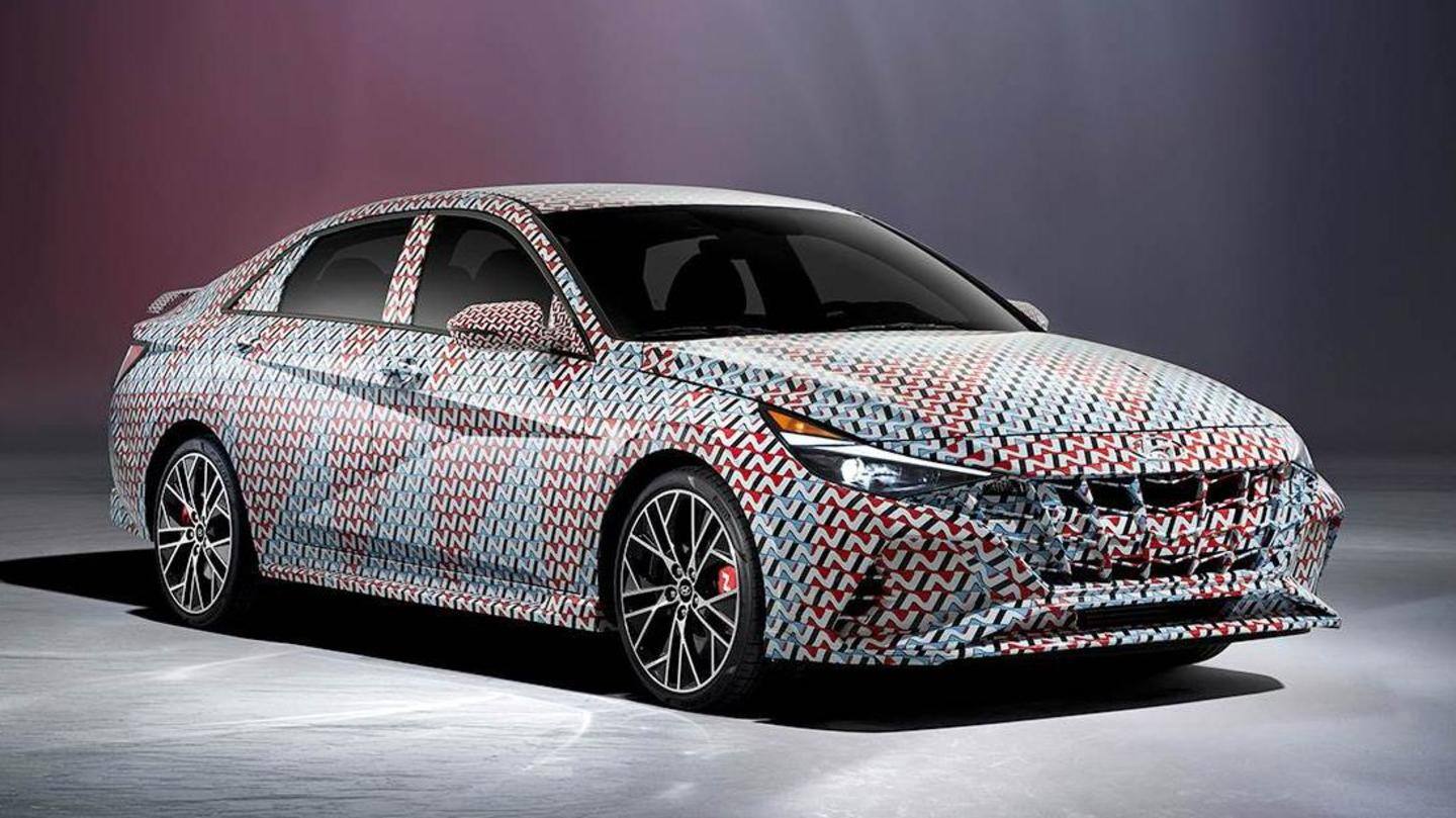 Ahead of global debut, 2021 Hyundai Elantra N sedan previewed